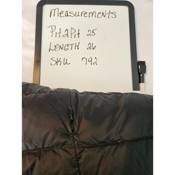 Eddie Bauer Puffer Vest Womens 2XL Black EB650 Cirruslite Storm Repel 650 FP Dow - Picture 8 of 8